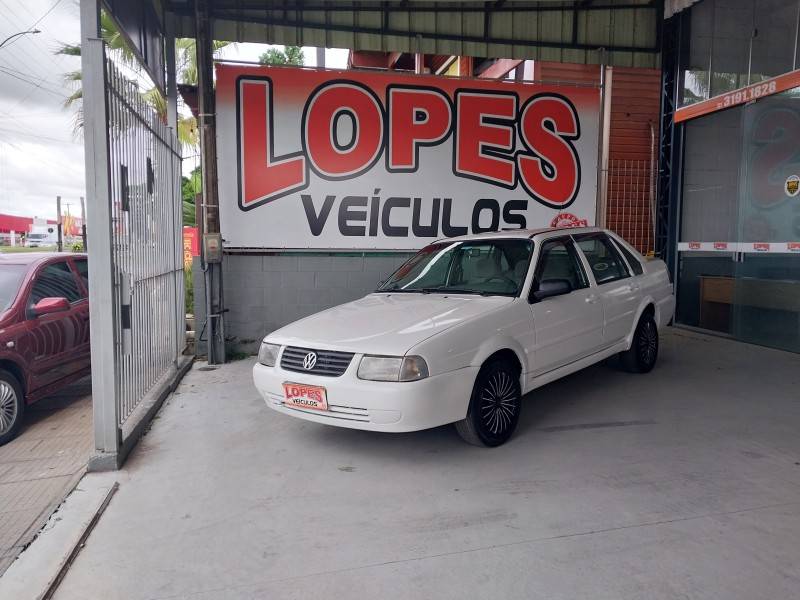 VOLKSWAGEN - SANTANA - 1998/1999 - Branca - Sob Consulta